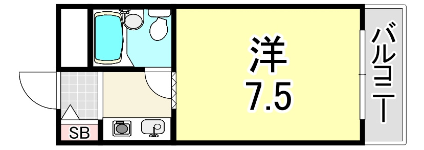 ジョイフル武庫之荘Ⅰの間取り