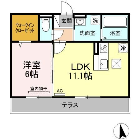 Ｌｕｐｉｎｕｓ　Ｇａｒｄｅｎの間取り