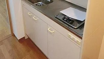 台東区東上野４丁目の賃貸マンションのキッチン