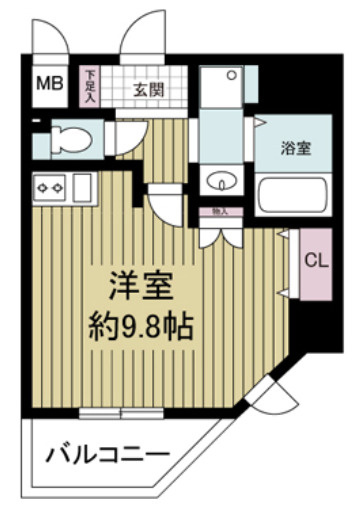 【間取り】 | S-RESIDENCE　Hommachi Marks