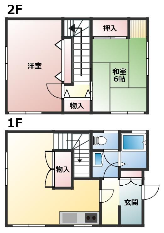 【間取り】の画像