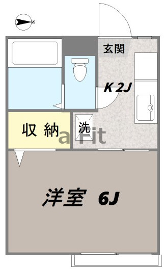 メゾン桜上水の間取り