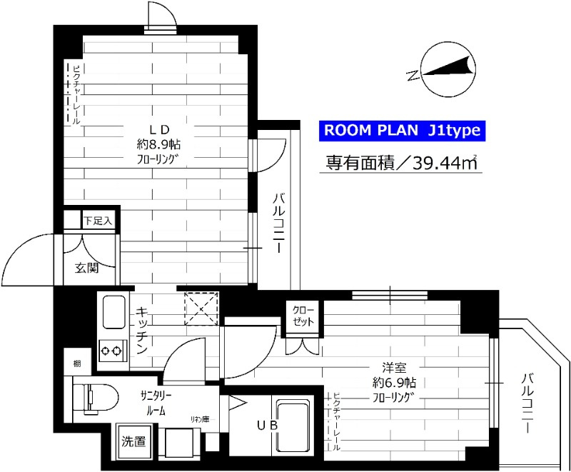 グランドコンシェルジュ大森西の間取り