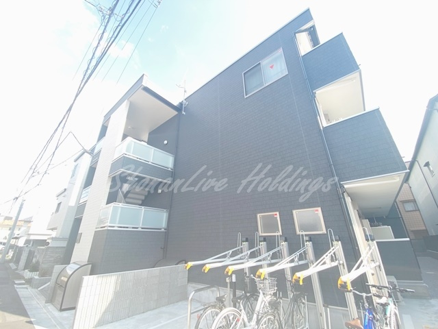 平塚市代官町の賃貸マンションの外観|おしゃれな外観です♪