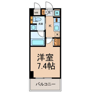カーサビアンカ黒川の間取り