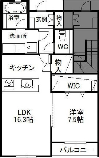 ヒルズレジデンシャルBの間取り