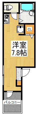 ブロリー大宮の間取り