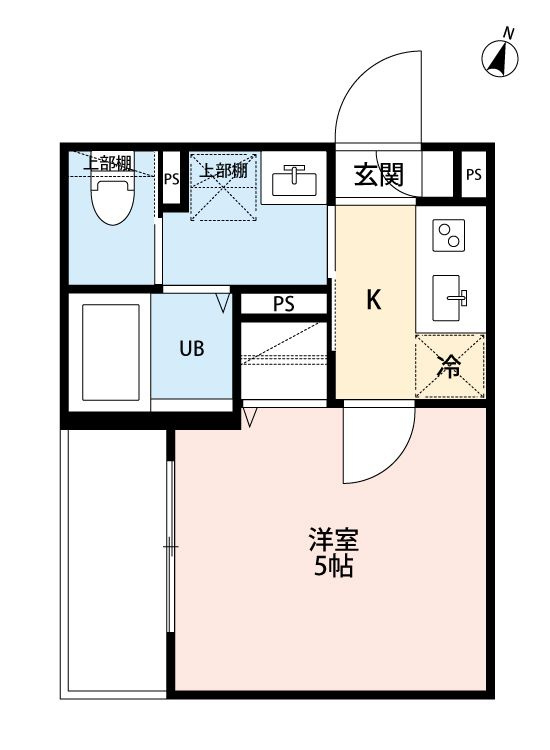 ティファナ蕨の間取り