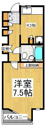 リリーハイツの間取り