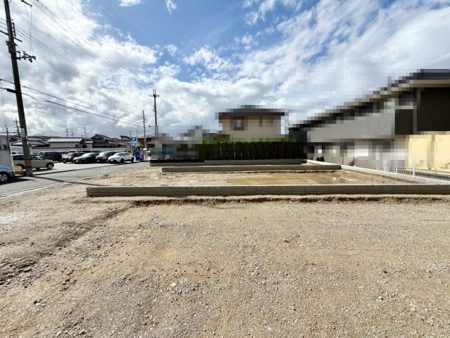 土塔町　売土地　全３区画の外観|建築条件が無いので、じっくり家族の夢のマイホームを検討できます♪
