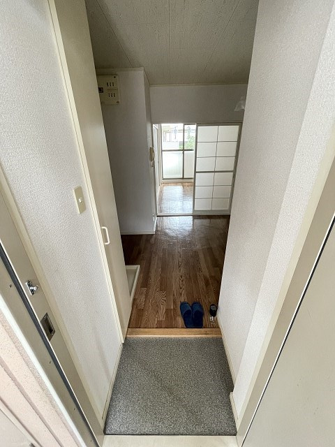 SKハイツⅢの玄関