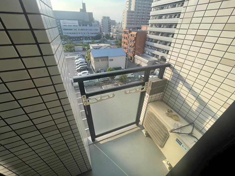 ライフステージ難波のバルコニー