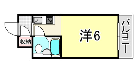 リアライズ甲陽園の間取り