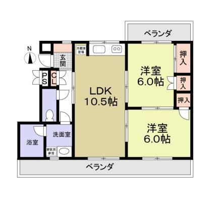 【間取り】 | アムス厚木