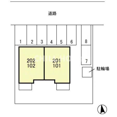 ステラの区画図|当社、チルホームのHPもご覧ください(^^)/物件情報多数♪