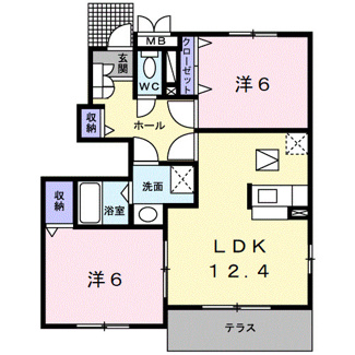 【間取り】 | ベル　メゾン