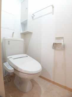 【トイレ】 | カーサ・ソレイユ　Ａ | 落ち着いたトイレです