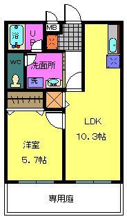 【間取り】 | カンターレ鶯谷Ⅱ番館