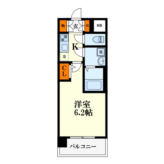 【間取り】 | エステムコート新大阪ⅩⅥパルス