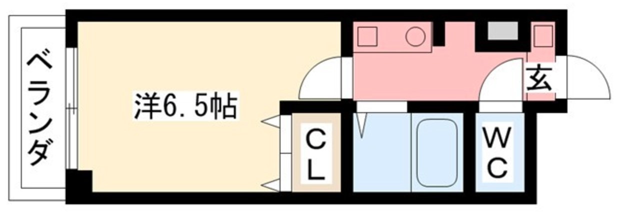 ルポ小郡駅前【キャッシュバック対象物件】の間取り