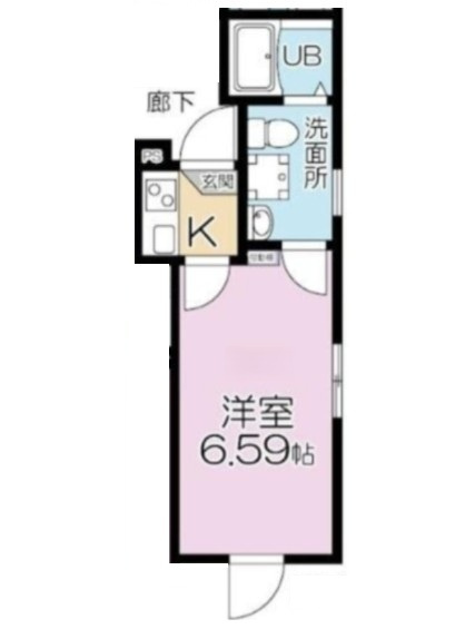 ｅｎｎ江北の間取り