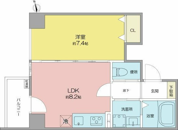 VERITAS　IZUMIの間取り
