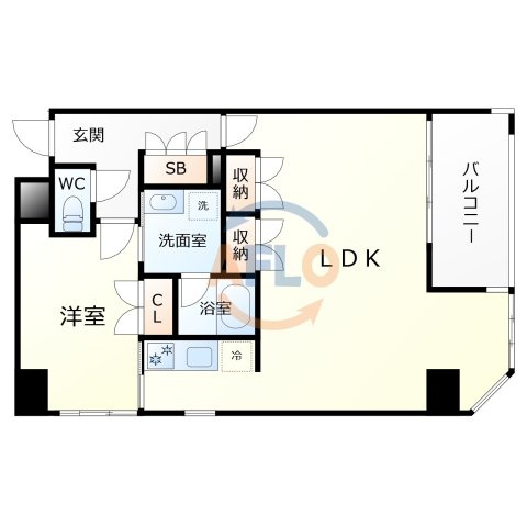 KDXレジデンス本町橋の間取り|ＫＤＸレジデンス本町橋　間取り