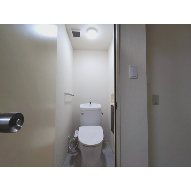 トイレもきれいです