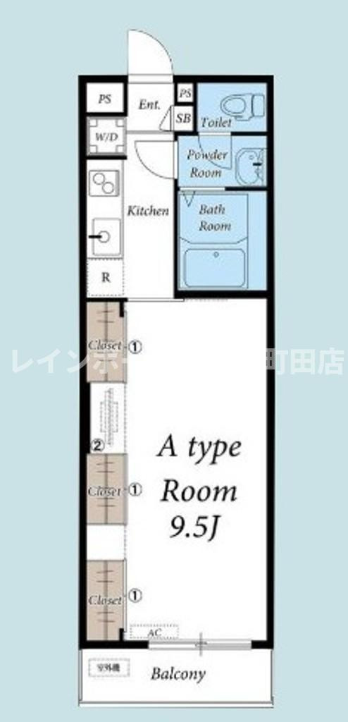 リブリ・Kei's※初期費用分割あと払いサービス利用可能物件の間取り
