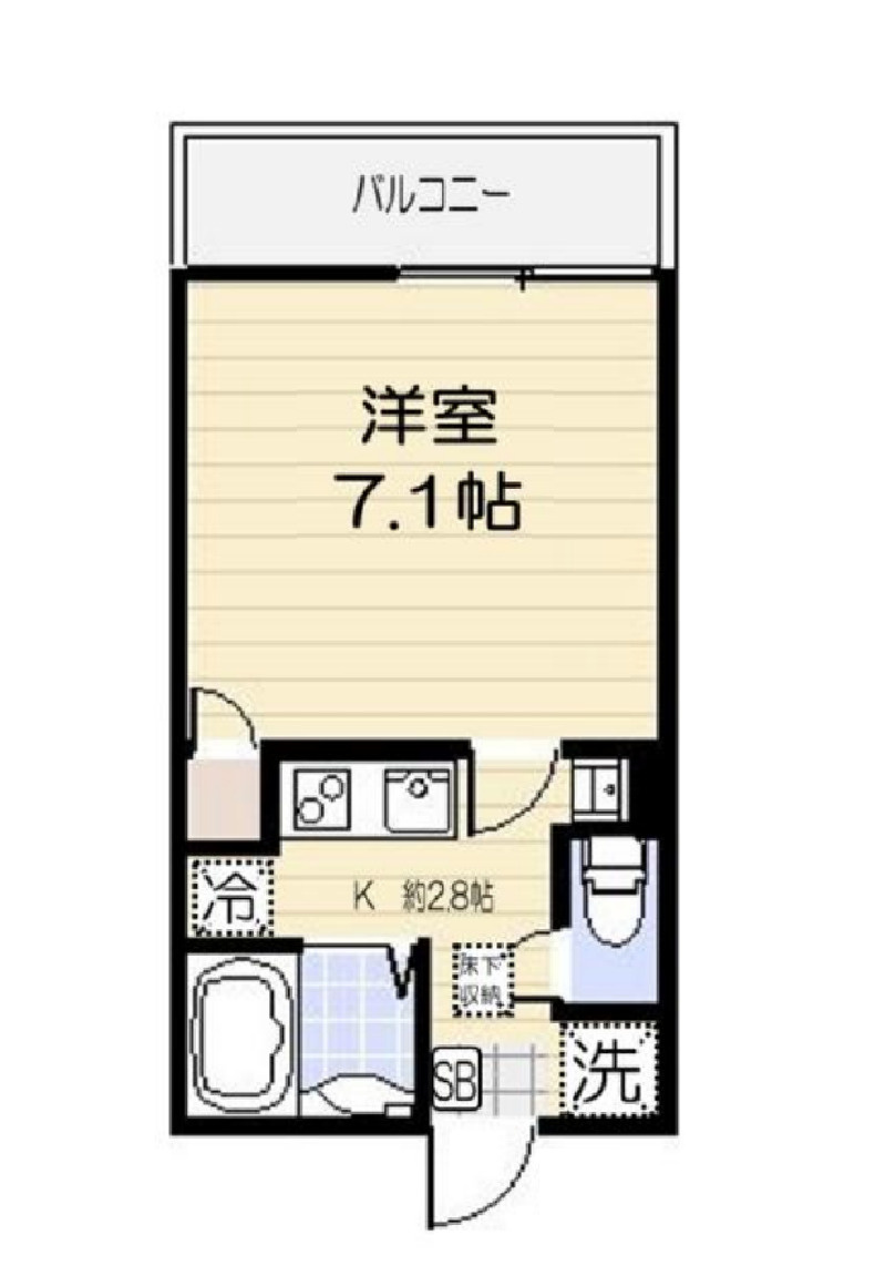 アクティ氷川台の間取り