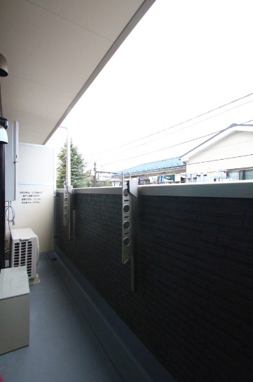 アクティ氷川台のバルコニー
