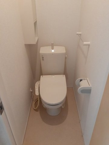 トイレもきれいです