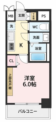 プレリス六番町ネクソラの間取り