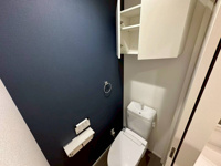 清潔感のあるトイレです