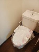 コンパクトで使いやすいトイレです