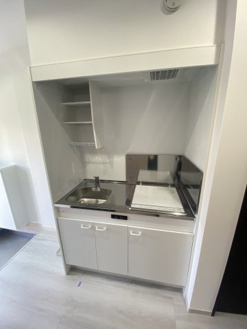 コンパクトなキッチンで掃除もラクラク