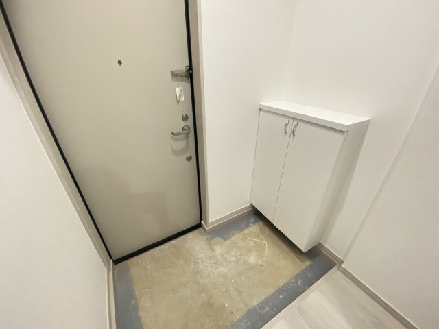 明るい玄関です