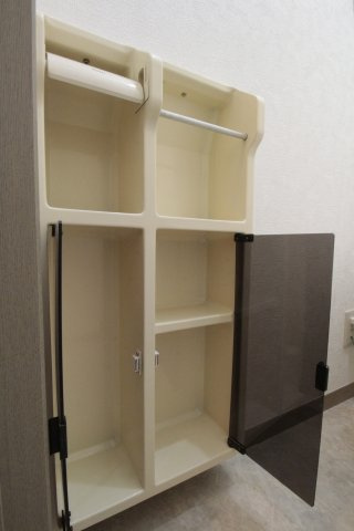 大きなスペースがあり、収納には困りません