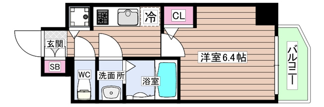 【間取り】 | エスリード京橋WEST