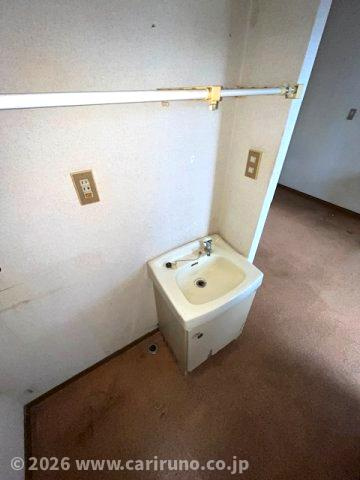 明るい洗面所です