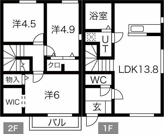 ジャックオブクラブの間取り
