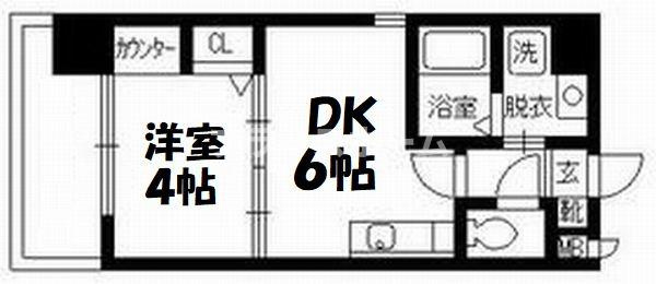 【間取り】 | ウィングコートD館　★プライスホームなら仲介手数料が割引価格です！★