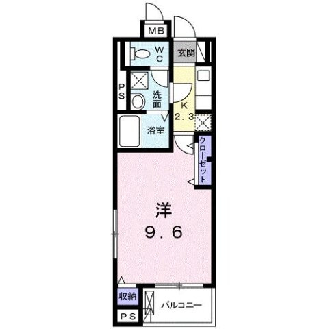 【間取り】 | ブローテ　古蔵Ⅱ