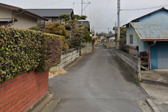 水戸市見川　４期の前面道路含む現地写真|前面道路含む現地写真です