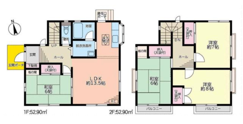 幸手市大字戸島の間取り|2026年7月リフォーム済みの4LDKの間取りです！