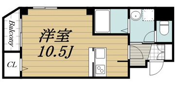 【間取り】 | リベルテプレジール蘇我