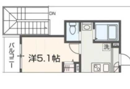 MELDIA新小岩Ⅳの間取り