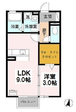【間取り】 | レセンテ豊田