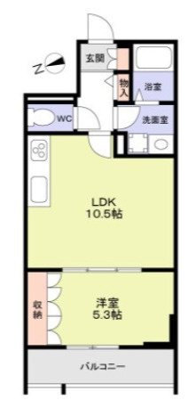 Green　Toshinの間取り
