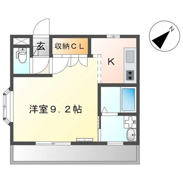 ノースサイドヒルズの間取り